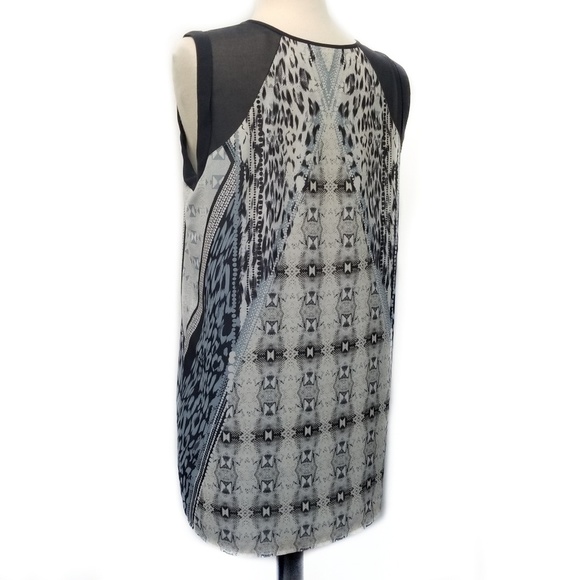 Cabi Sleeveless Snakeskin Animal Print Top Size S - Picture 4 of 6